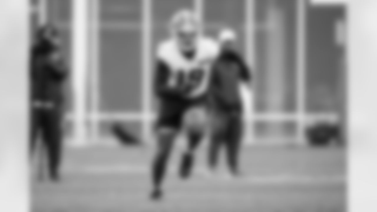 Wide receiver Cedric Tillman (19) during practice at CrossCountry Mortgage Campus on November 3, 2025.