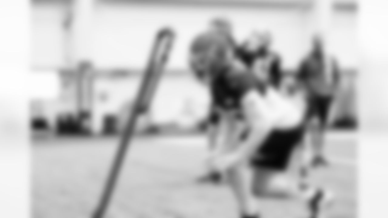 Safety Ronnie Hickman Jr. (33) during practice at CrossCountry Mortgage Campus on December 10, 2025.