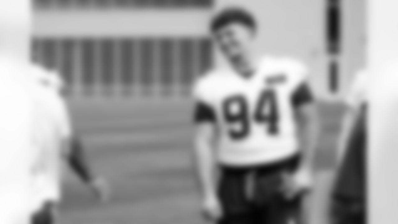 Defensive tackle Mason Graham (94) during fieldwork in Phase II of the offseason at CrossCountry Mortgage Campus on May 12, 2025.