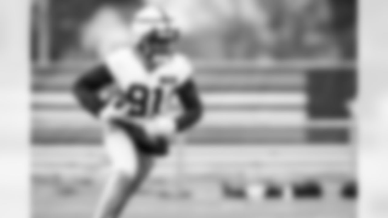 Wide receiver Michael Woods II (81) during practice at CrossCountry Mortgage Campus on December 11, 2024.