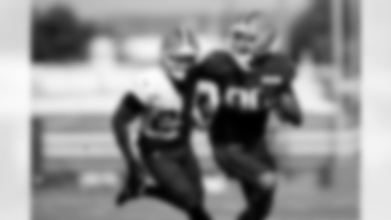 Wide receiver Jamari Thrash (80) during Day 7 of Training Camp at CrossCountry Mortgage Campus on July 30, 2025.