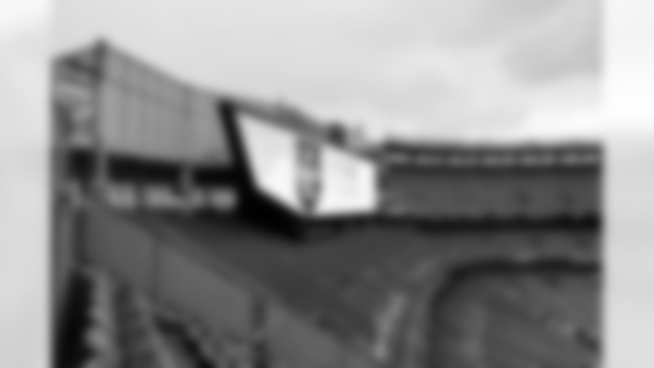 The stadium before a NFL football game between the Baltimore Ravens and Cleveland Browns on November 16, 2025 at Huntington Bank Field.