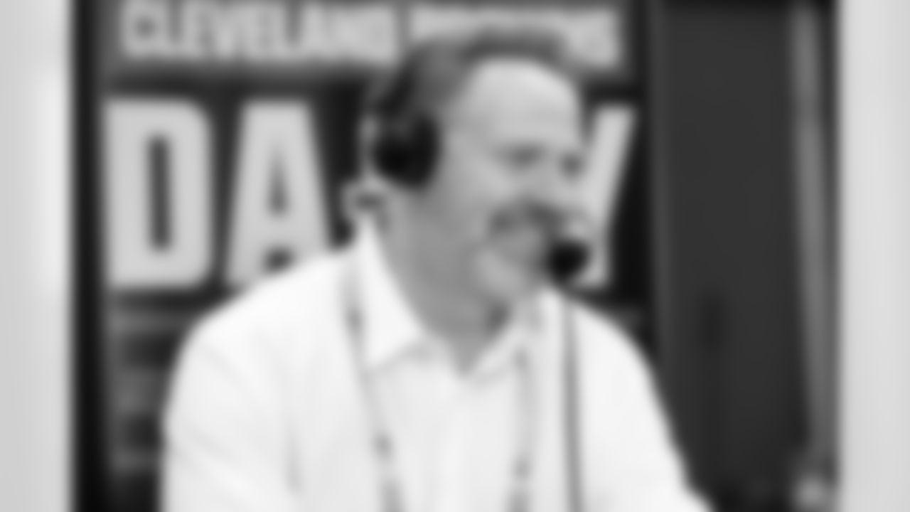 NFL Network Sportscaster Chris Rose on Cleveland Browns Daily on location at the 2026 NFL Combine on February 26, 2026 in Indianapolis, Indiana.