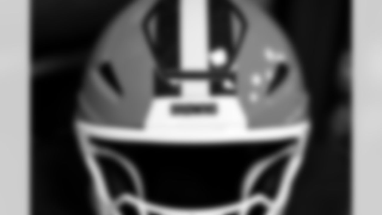 The locker room before a NFL football game between the Baltimore Ravens and Cleveland Browns on November 16, 2025 at Huntington Bank Field.