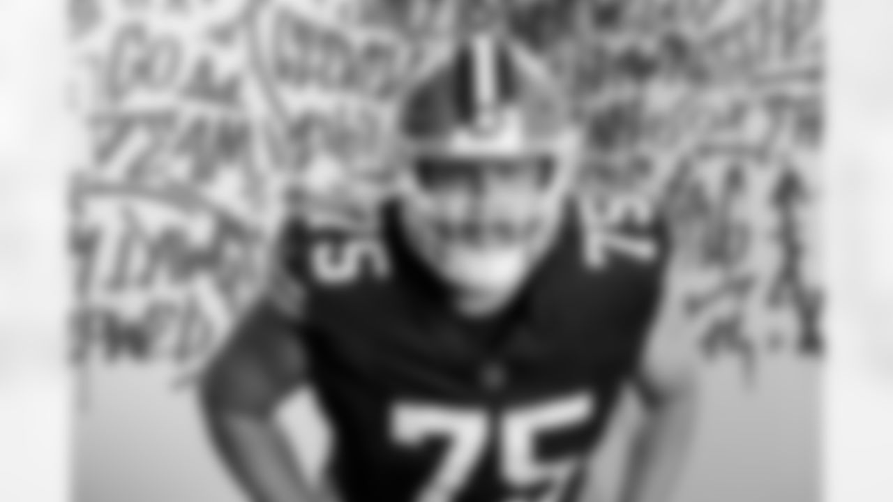 Offensive guard Joel Bitonio (75) during 2025 Media Day at CrossCountry Mortgage Campus on June 9, 2025.