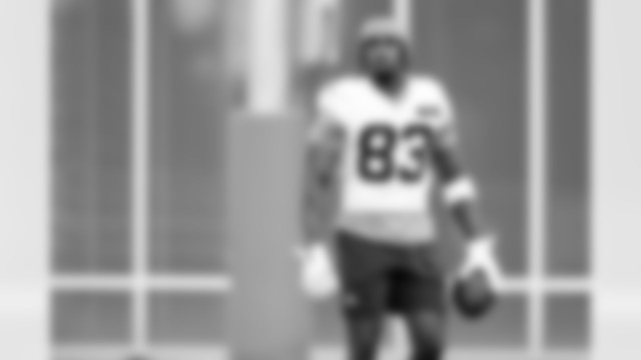 Wide receiver Malachi Corley (83) during Day 20 of Training Camp at CrossCountry Mortgage Campus on August 28, 2025.