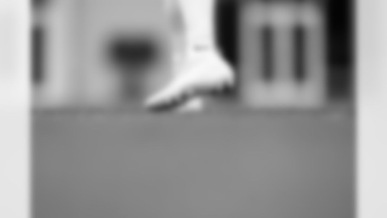 Cleats during practice at CrossCountry Mortgage Campus on November 19, 2025.