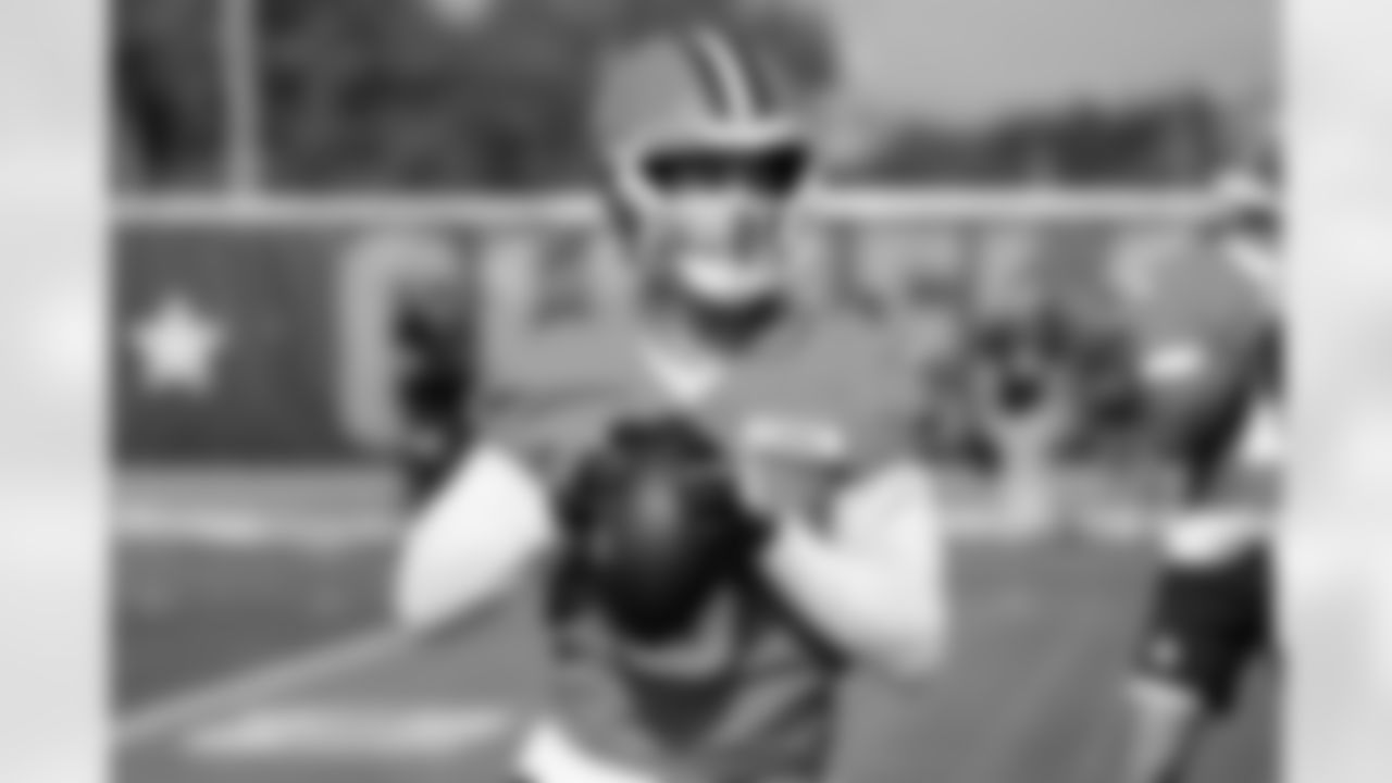 Quarterback Kenny Pickett (8) during Day 4 of Training Camp at CrossCountry Mortgage Campus on July 26, 2025.