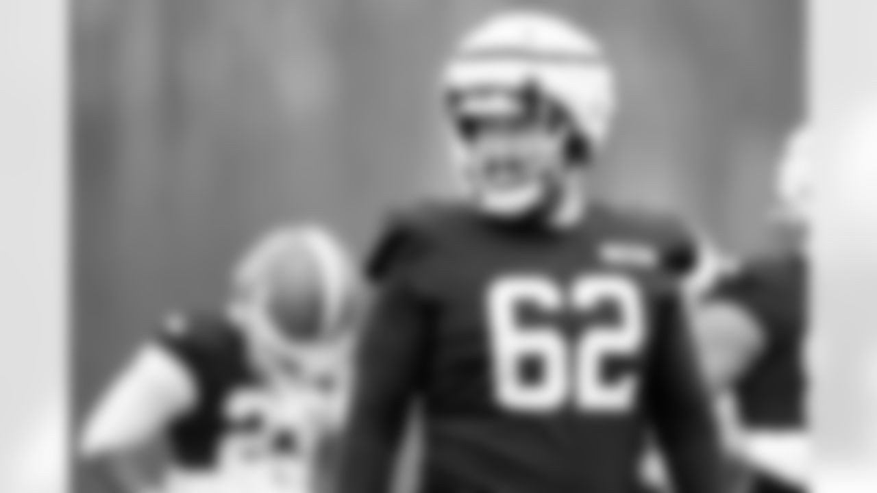 Offensive guard Wesley French (62) during practice at CrossCountry Mortgage Campus on December 17, 2025.