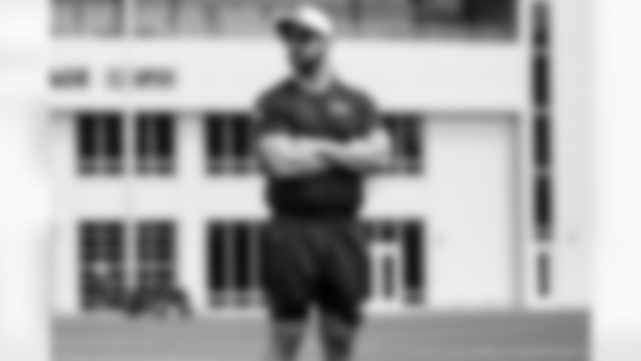 Player Development Coordinator Anthony Fabiano during fieldwork in Phase II of the offseason at CrossCountry Mortgage Campus on May 12, 2025.