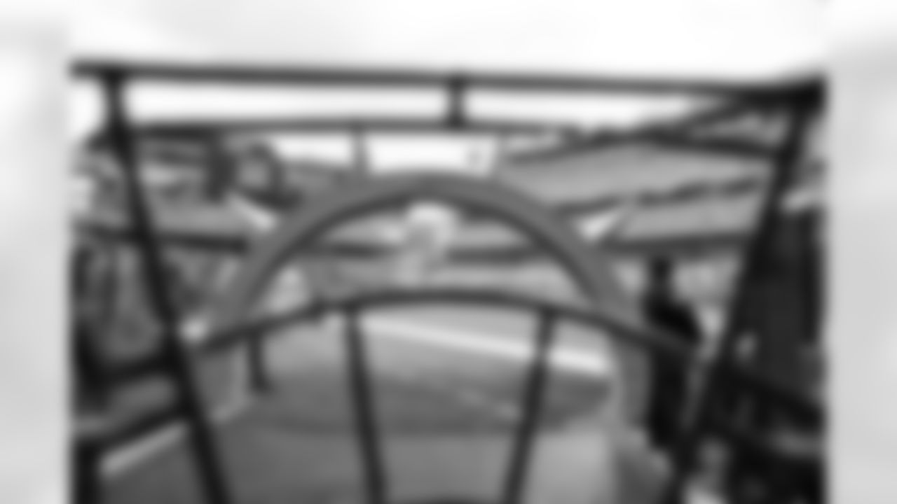 The stadium before a NFL football game between the Baltimore Ravens and Cleveland Browns on November 16, 2025 at Huntington Bank Field.