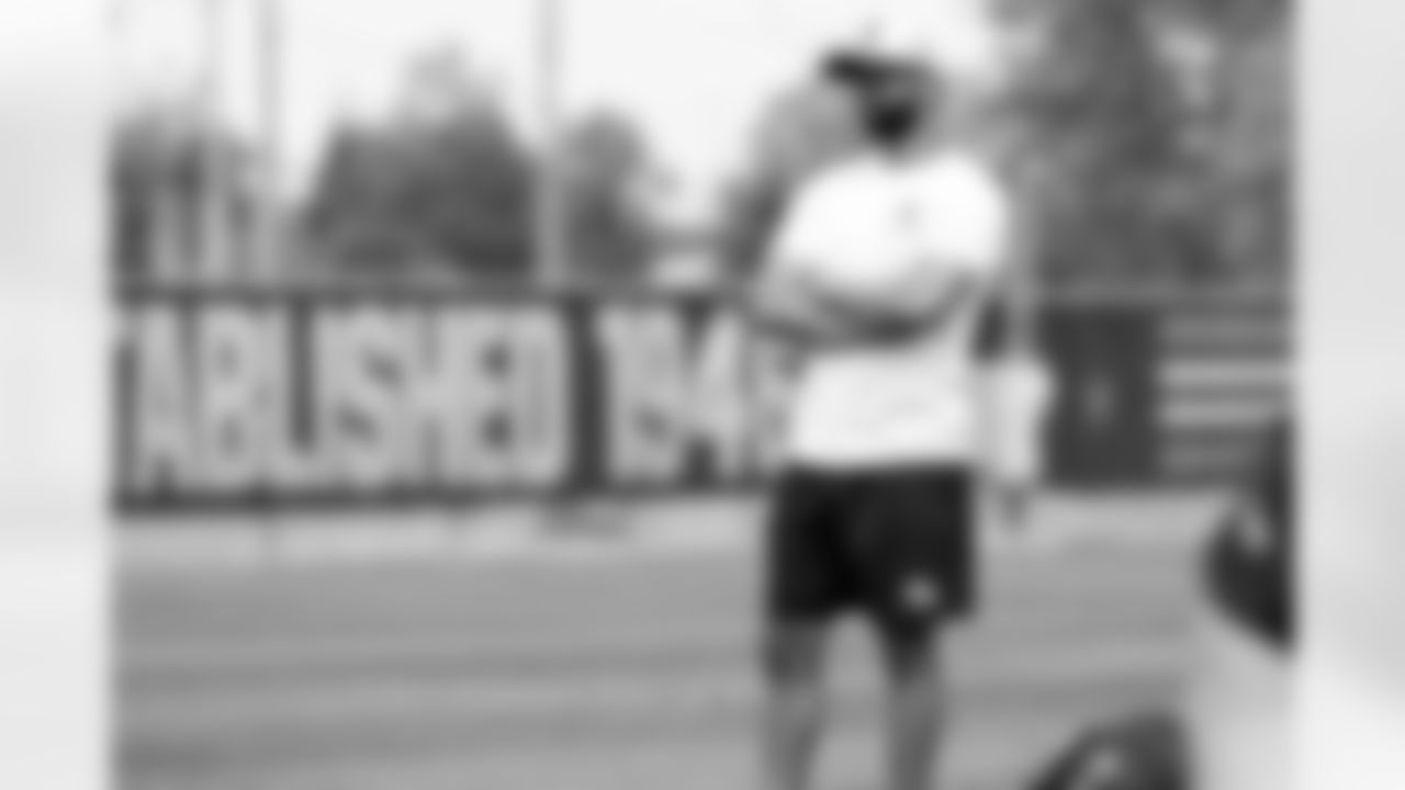 Executive Vice President of Football Operations and General Manager Andrew Berry during fieldwork in Phase II of the offseason at CrossCountry Mortgage Campus on May 12, 2025.