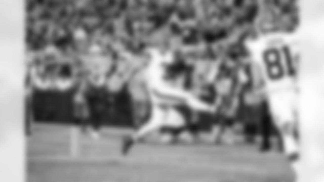 Wide receiver Cade McDonald (31) during a preseason NFL football game between the Cleveland Browns and Carolina Panthers on August 8, 2025 at Bank of America Stadium.
