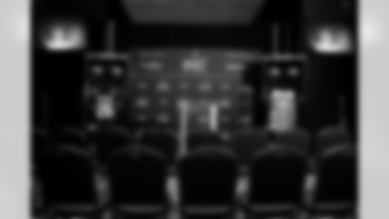 The Monster Energy Supercross event announcement press conference in the TCP Club of Huntington Bank Field on September 30, 2025.