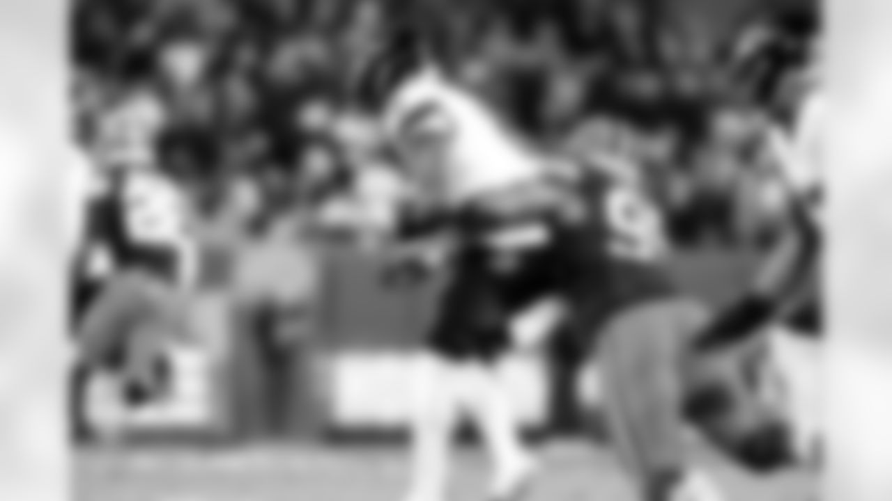 Defensive end Myles Garrett (95) during a NFL football game between the Baltimore Ravens and Cleveland Browns on November 16, 2025 at Huntington Bank Field.