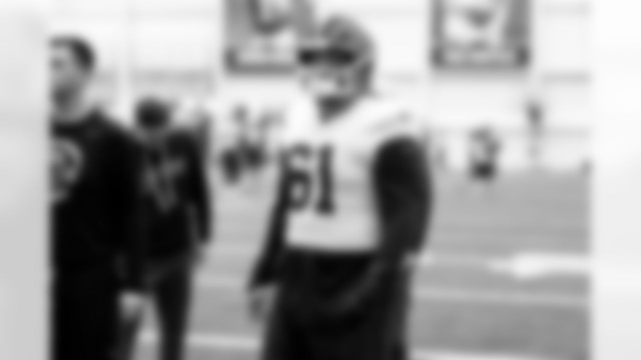 Center Darrian Dalcourt (61) during practice at CrossCountry Mortgage Campus on December 10, 2025.