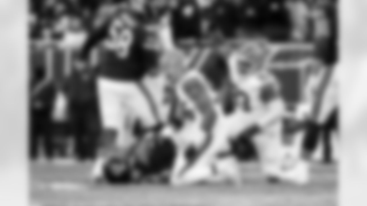 Defensive end Myles Garrett (95) during a NFL football game between the Cleveland Browns and Chicago Bears on December 14, 2025 at Soldier Field.