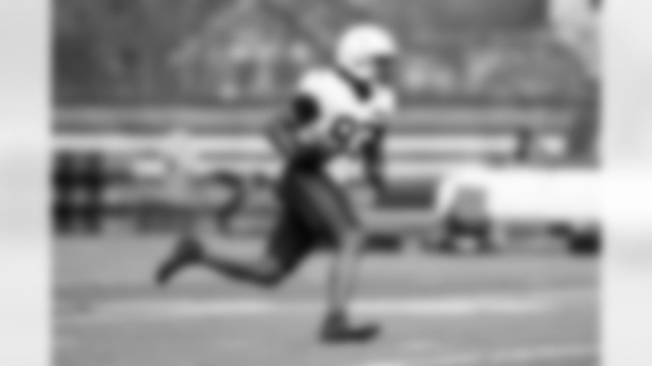 Wide receiver Malachi Corley (83) during practice at CrossCountry Mortgage Campus on November 19, 2025.