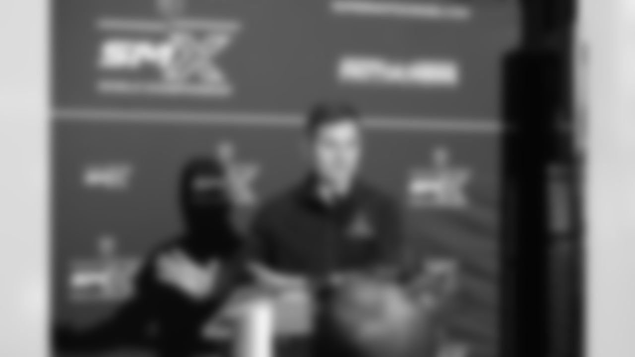 The Monster Energy Supercross event announcement press conference in the TCP Club of Huntington Bank Field on September 30, 2025.