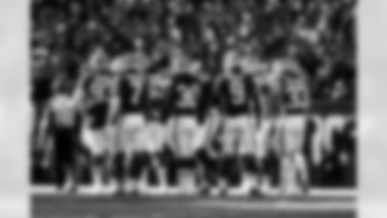 The defense during a NFL football game between the Buffalo Bills and Cleveland Browns on December 21, 2025 at Huntington Bank Field.