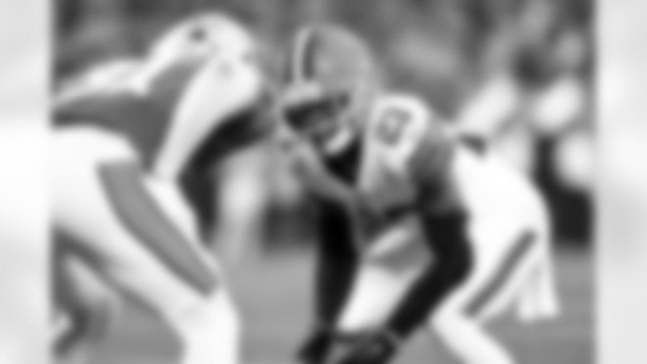 Safety Damontae Kazee (23) during a preseason NFL football game between the Cleveland Browns and Carolina Panthers on August 8, 2025 at Bank of America Stadium.