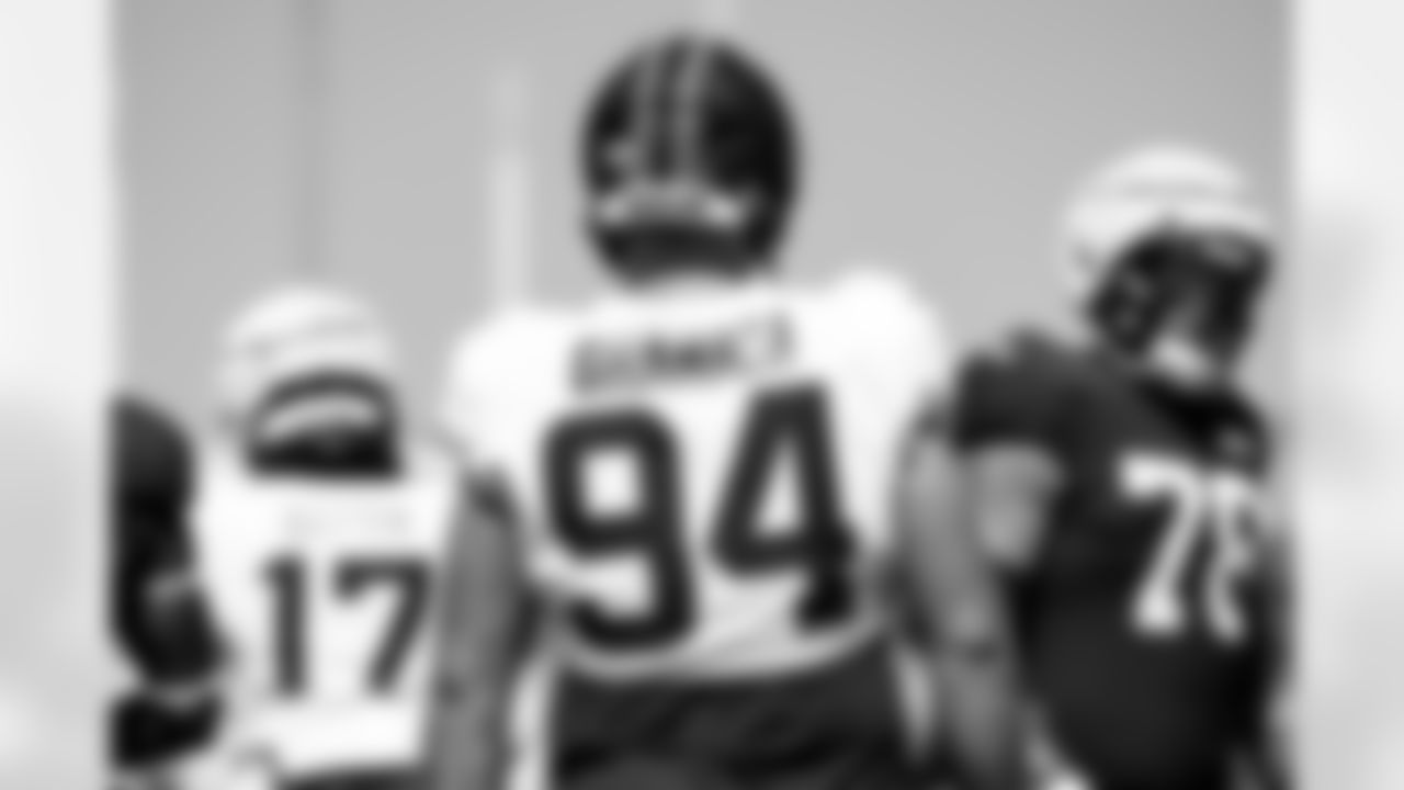 Defensive tackle Mason Graham (94) during practice at CrossCountry Mortgage Campus on September 17, 2025.
