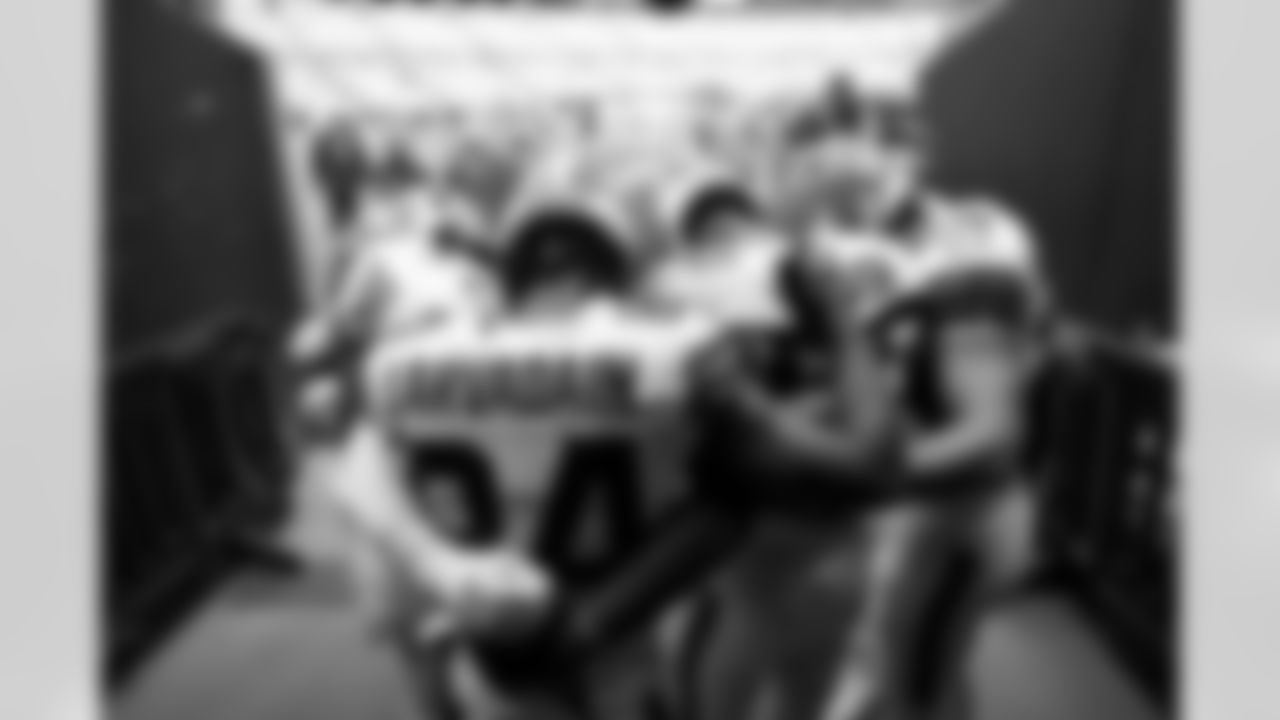 The punt returners before a preseason NFL football game between the Cleveland Browns and Carolina Panthers on August 8, 2025 at Bank of America Stadium.