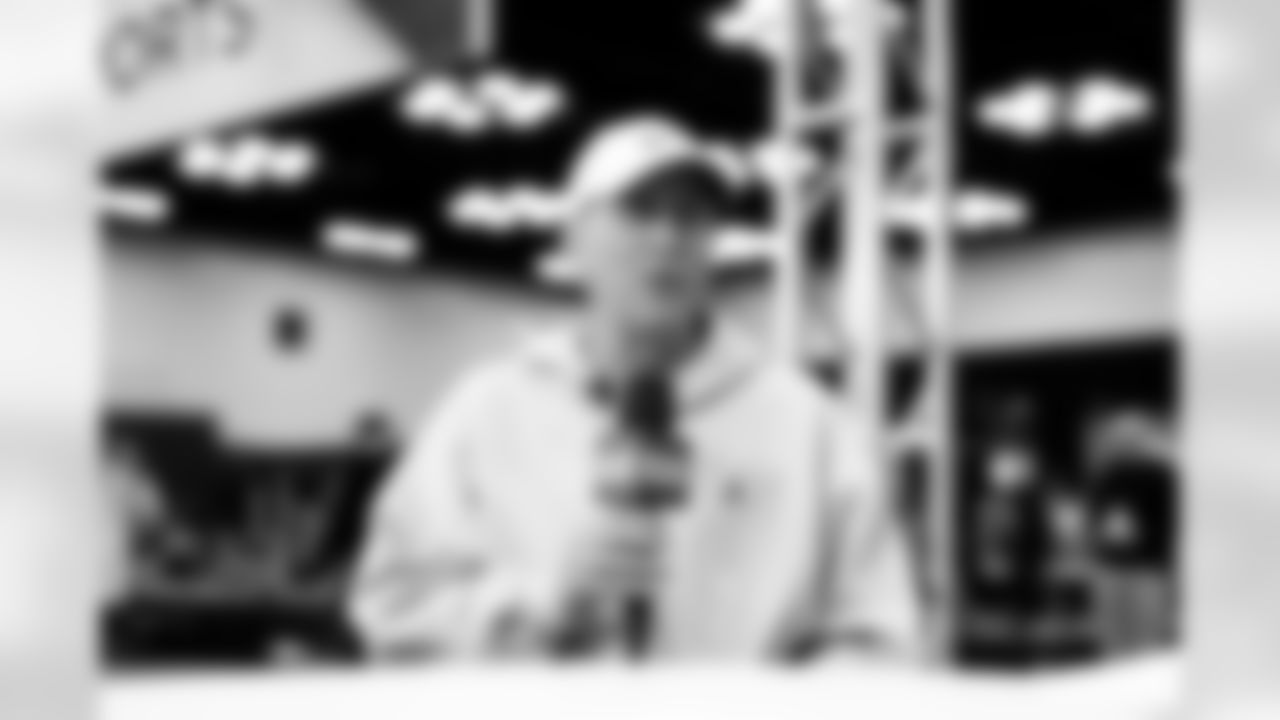 Head Coach Todd Monken speaks to the media at the 2026 NFL Combine on February 25, 2026 in Indianapolis, Indiana.