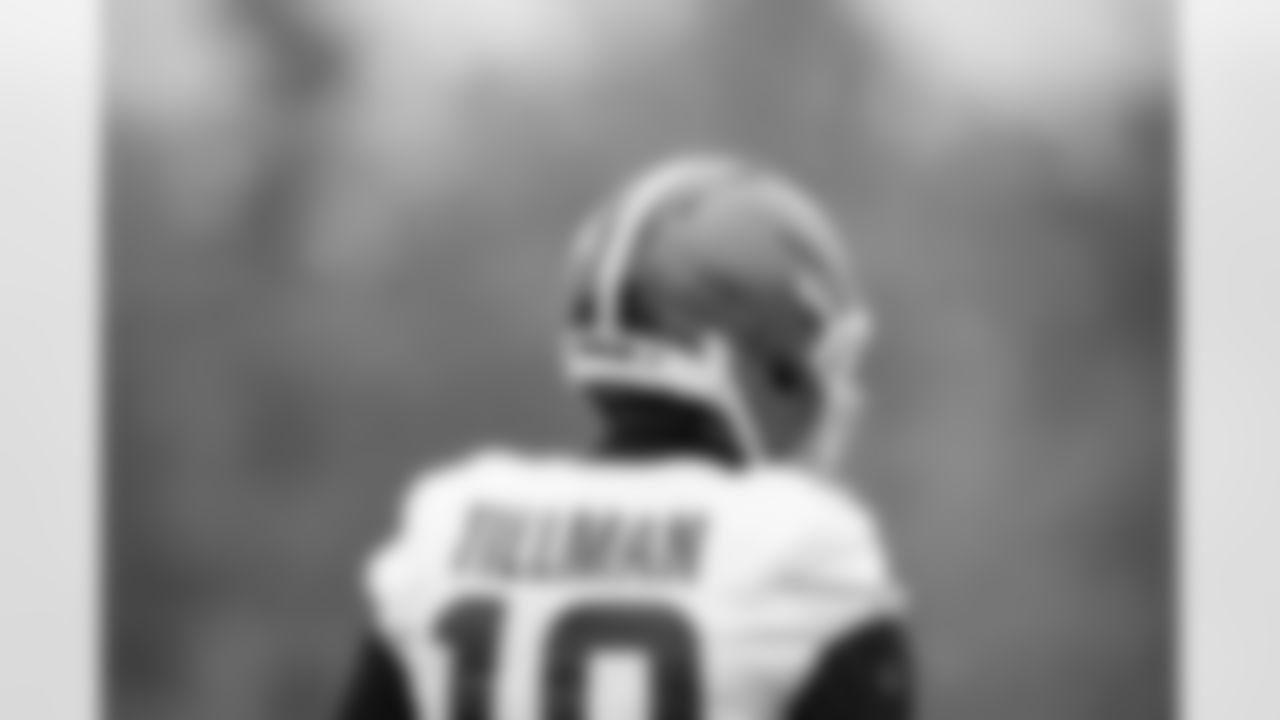 Wide receiver Cedric Tillman (19) during practice at CrossCountry Mortgage Campus on November 3, 2025.