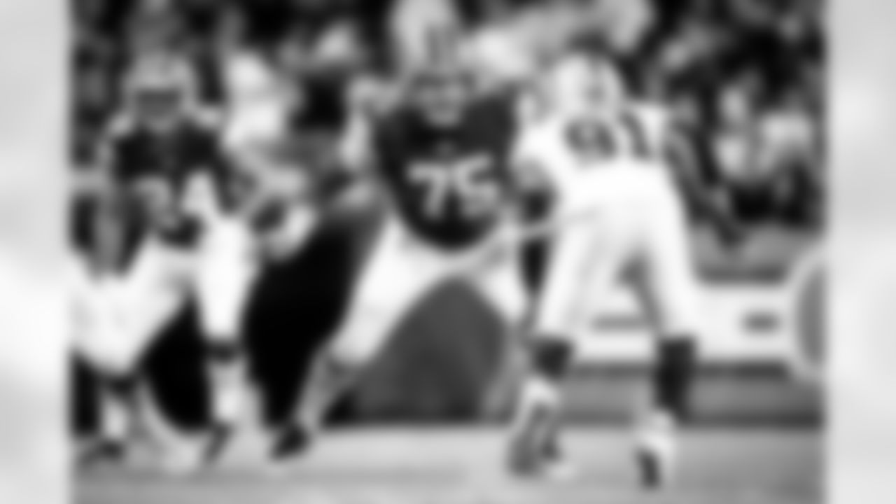 Offensive guard Joel Bitonio (75) during a NFL football game between the Las Vegas Raiders and Cleveland Browns on December 20, 2021 at FirstEnergy Stadium. The Browns lost 14-16.