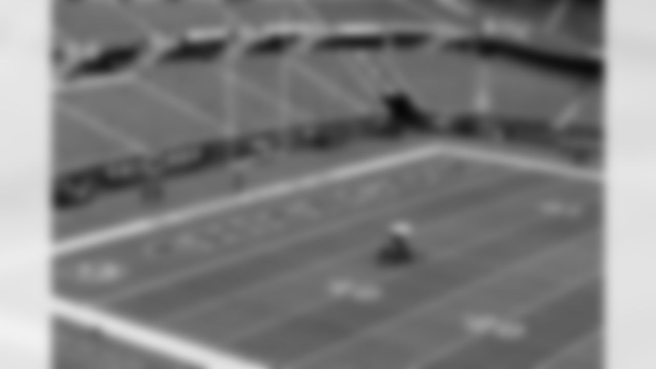 A general overall interior view of Soldier Field prior to an NFL football game between the Chicago Bears and the Green Bay Packers, Sunday, Nov. 17, 2024, in Chicago. (AP Photo/Kamil Krzaczynski)