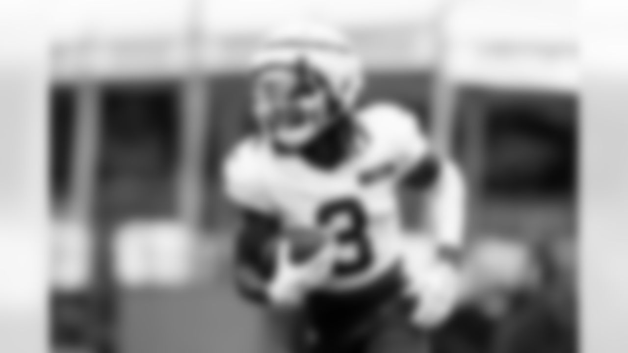 Wide receiver Jerry Jeudy (3) during Day 15 of Training Camp at CrossCountry Mortgage Campus on August 19, 2025.