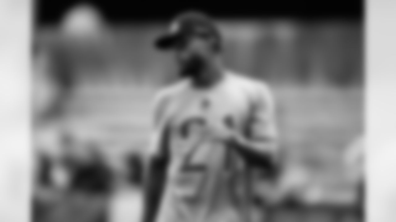 Cornerback Denzel Ward (21) during the first AFC Pro Bowl Practice at the Moscone Center in San Francisco on February 1, 2026.