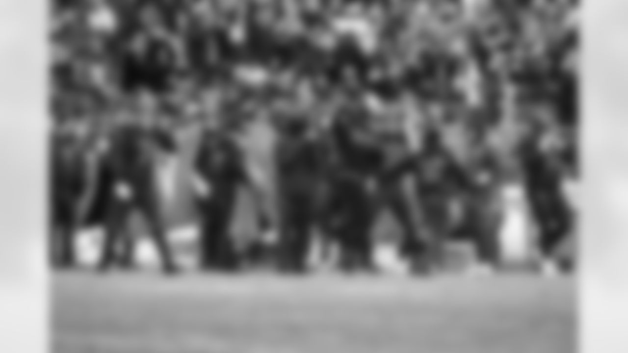 The team during a NFL football game between the Tennessee Titans and Cleveland Browns on December 7, 2025 at Huntington Bank Field.