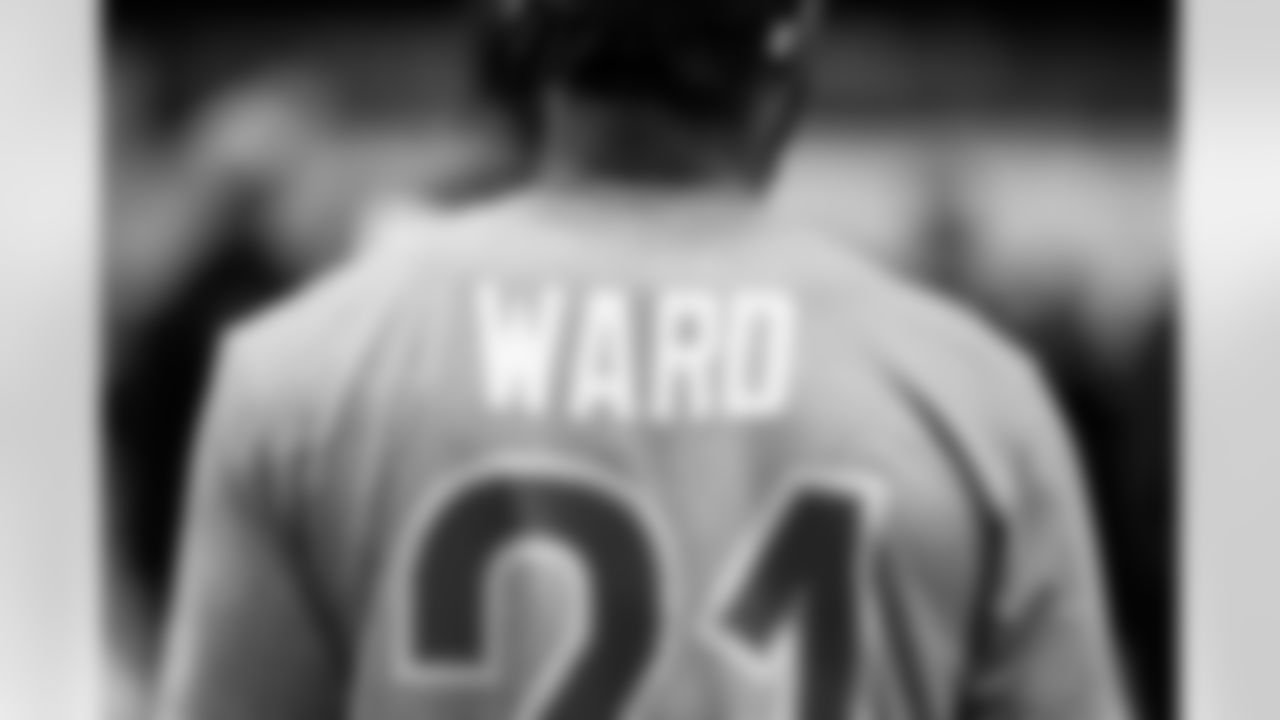 Cornerback Denzel Ward (21) during the first AFC Pro Bowl Practice at the Moscone Center in San Francisco on February 1, 2026.