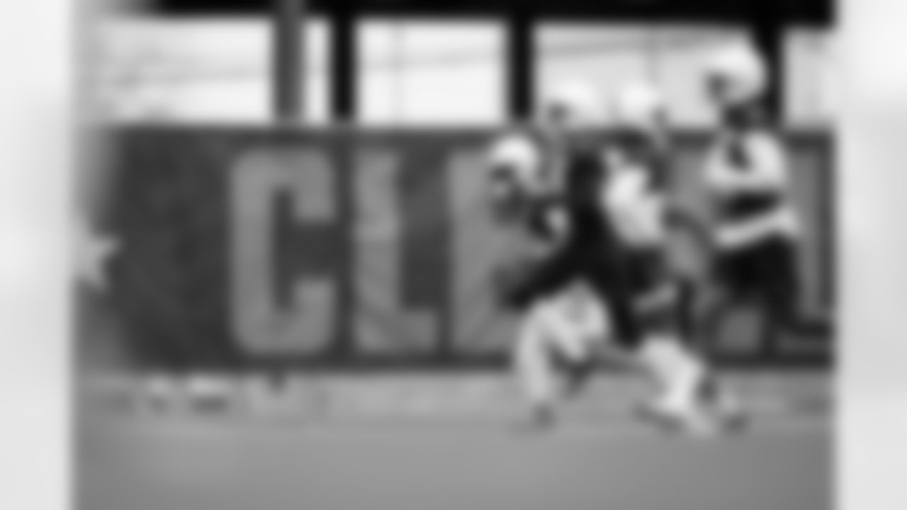 The scenery during practice at CrossCountry Mortgage Campus on November 20, 2025.