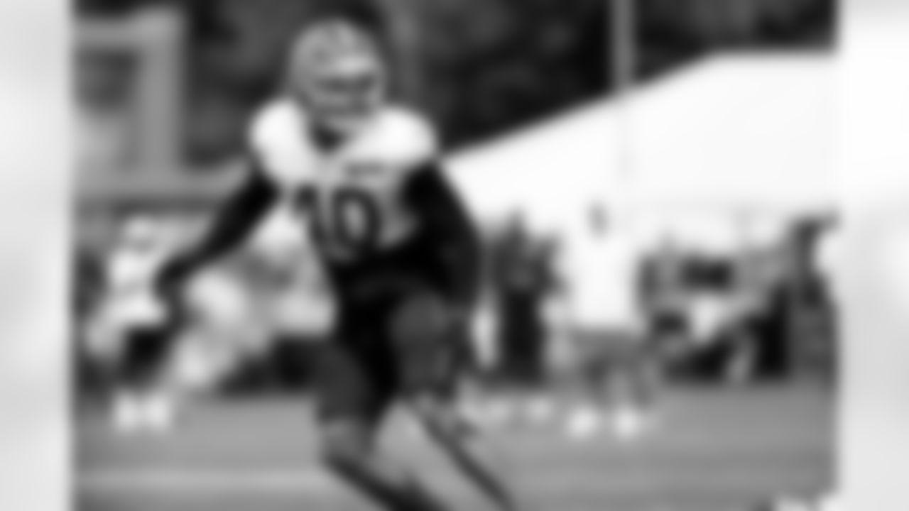 Linebacker Nathaniel Watson (40) during Day 10 of Training Camp at CrossCountry Mortgage Campus on August 4, 2025.