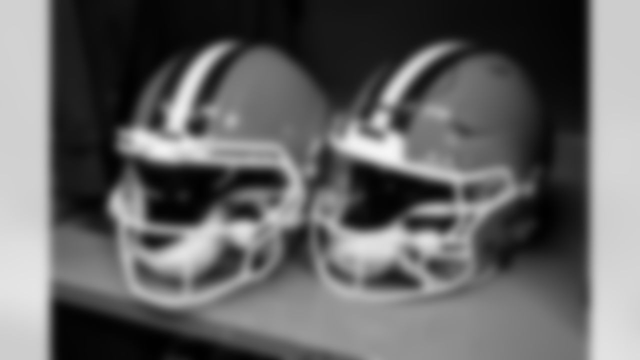 The locker room before a preseason NFL football game between the Cleveland Browns and Philadelphia Eagles on August 16, 2025 at Lincoln Financial Field.