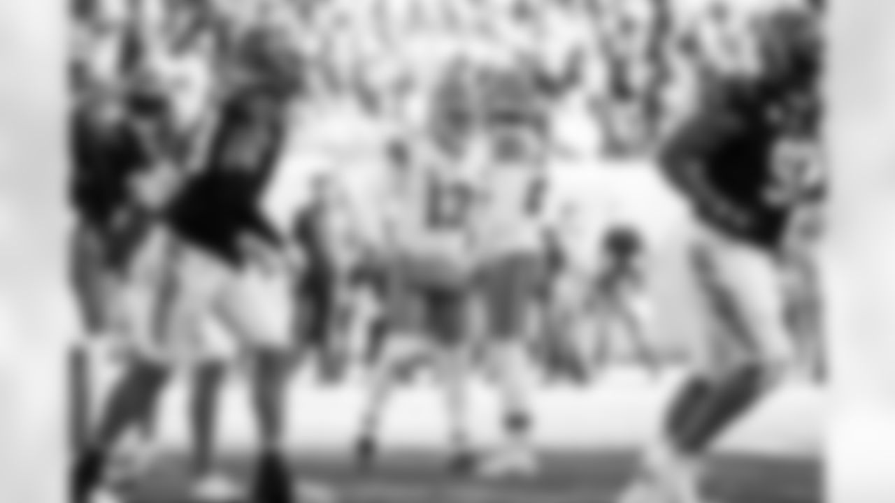 Punter Corey Bojorquez (13) and Kicker Andre Szmyt (25) during a NFL football game between the Cleveland Browns and Cincinnati Bengals on January 4, 2026 at Paycor Stadium.