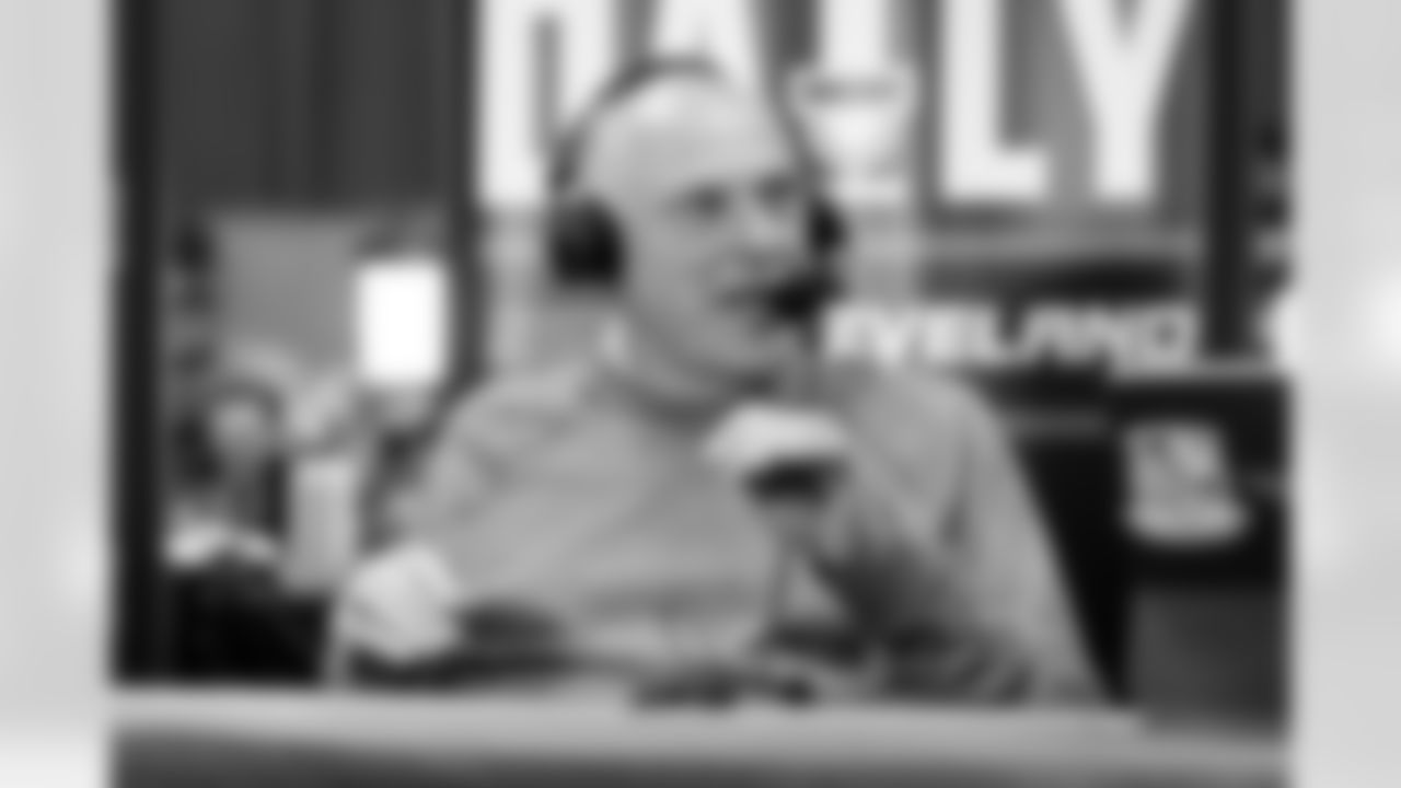 "The Godfather" Vic Carucci on Cleveland Browns Daily on location at the 2026 NFL Combine on February 24, 2026 in Indianapolis, Indiana.