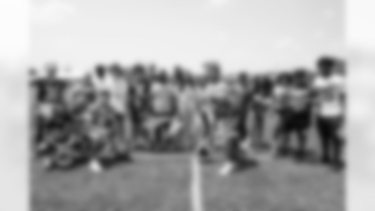 Browns Foundation guests during the fifth day of OTAs at CrossCountry Mortgage Campus on June 4, 2025.