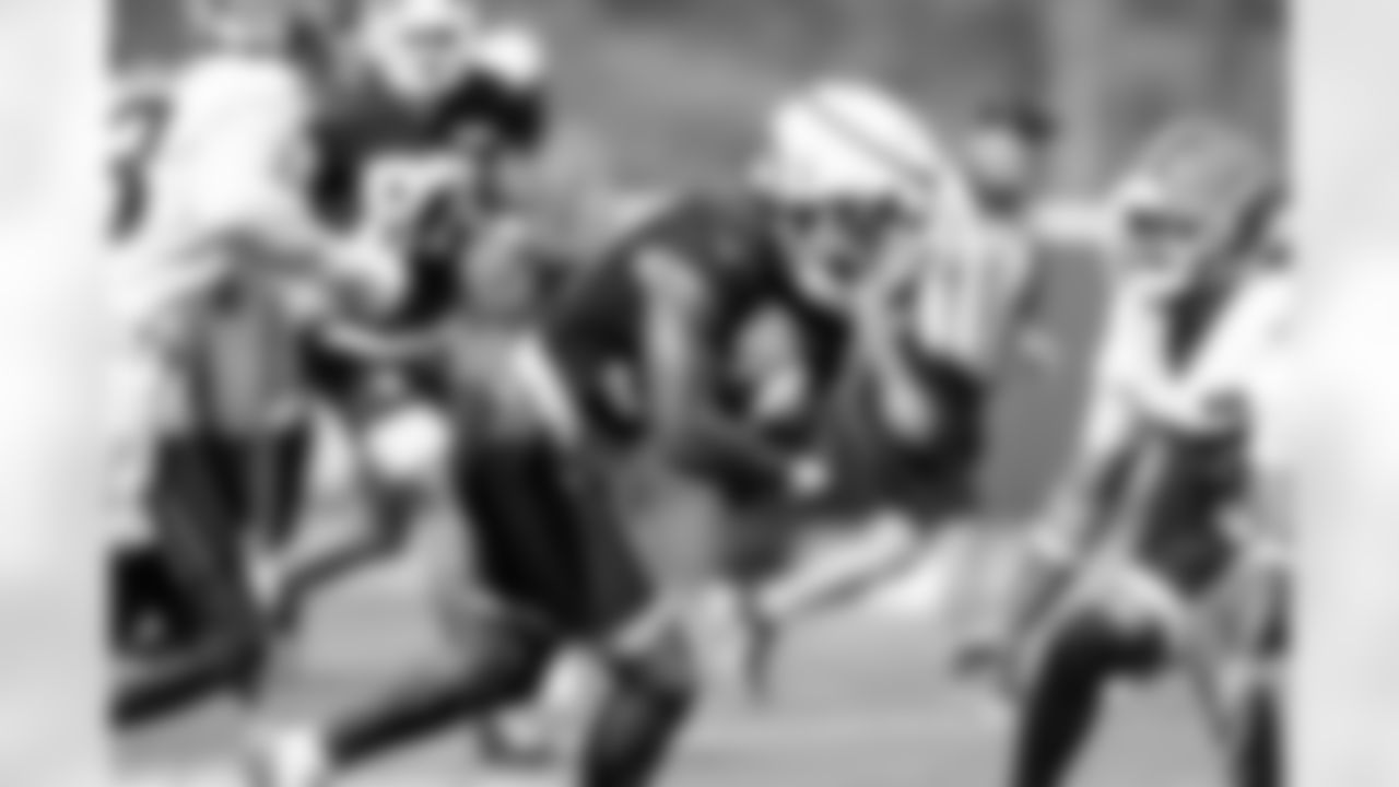Running back Ahmani Marshall (39) during Day 4 of Training Camp at CrossCountry Mortgage Campus on July 26, 2025.