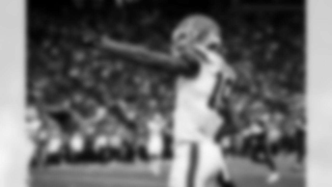 Wide receiver Cedric Tillman (19) during a preseason NFL football game between the Cleveland Browns and Seattle Seahawks on August 24, 2024 at Lumen Field.