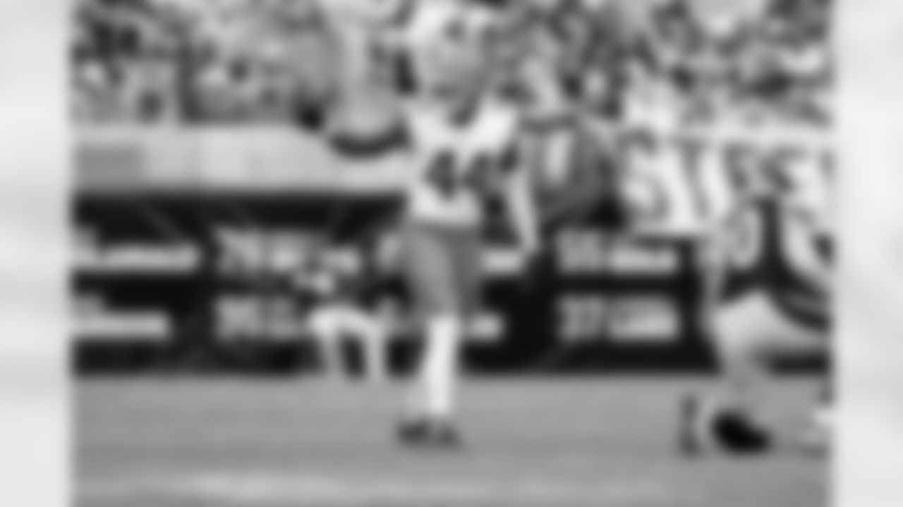 Tight end Harold Fannin Jr. (44) during a NFL football game between the Cleveland Browns and Pittsburgh Steelers on October 12, 2025 at Acrisure Stadium. The Browns lost 9-23.