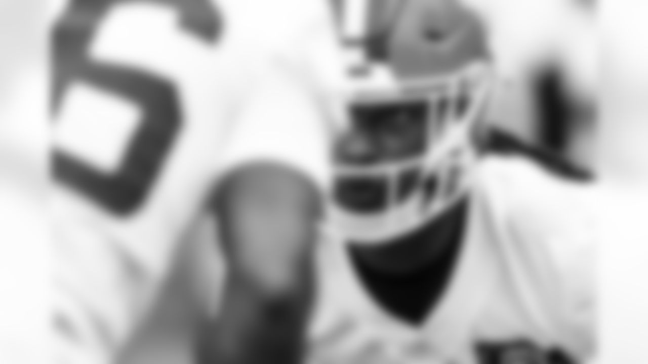 Cornerback LaMareon James (27) during the sixth day of OTAs at CrossCountry Mortgage Campus on June 6, 2025.