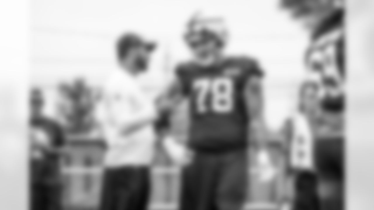 Offensive tackle Jack Conklin (78) during practice at CrossCountry Mortgage Campus on August 29, 2024.