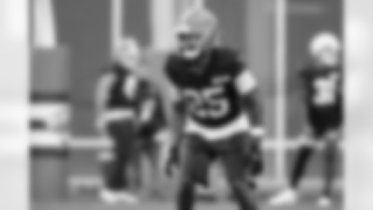 Safety Nik Needham (25) during Day 17 of Training Camp at CrossCountry Mortgage Campus on August 21, 2025.