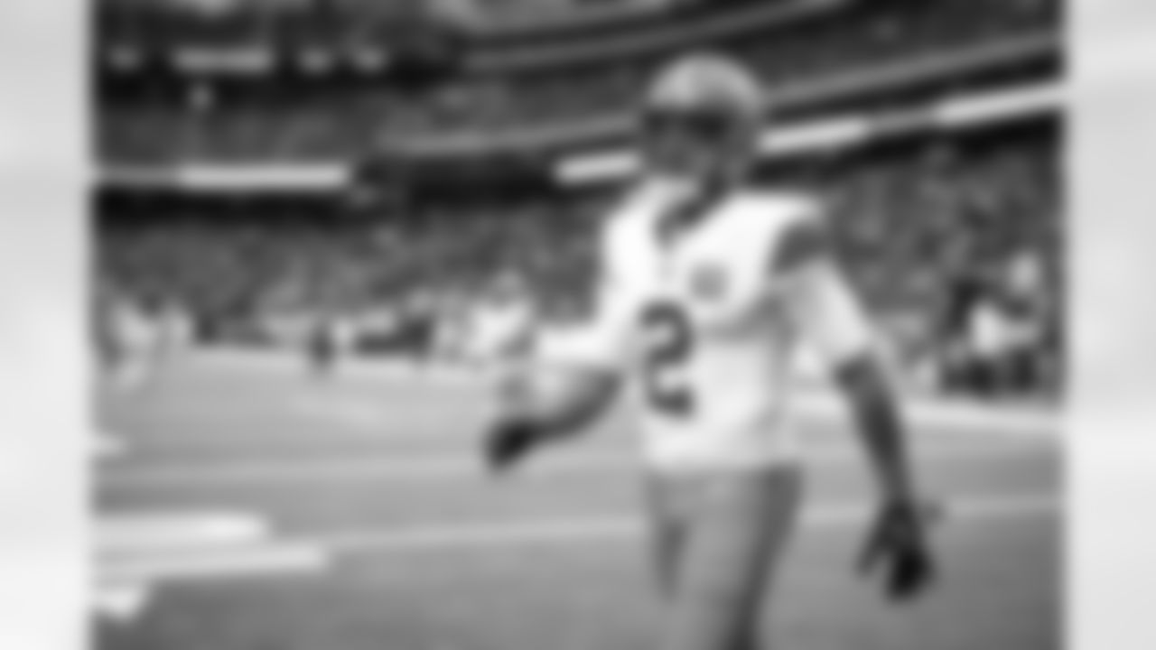 Wide Receiver Amari Cooper (2) before a NFL Wild Card playoff football game between the Cleveland Browns and Houston Texans on January 13, 2024 at NRG Stadium.