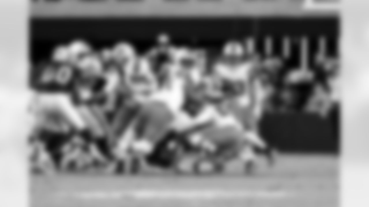 The defense during a NFL football game between the Cleveland Browns and Las Vegas Raiders on November 23, 2025 at Allegiant Stadium.