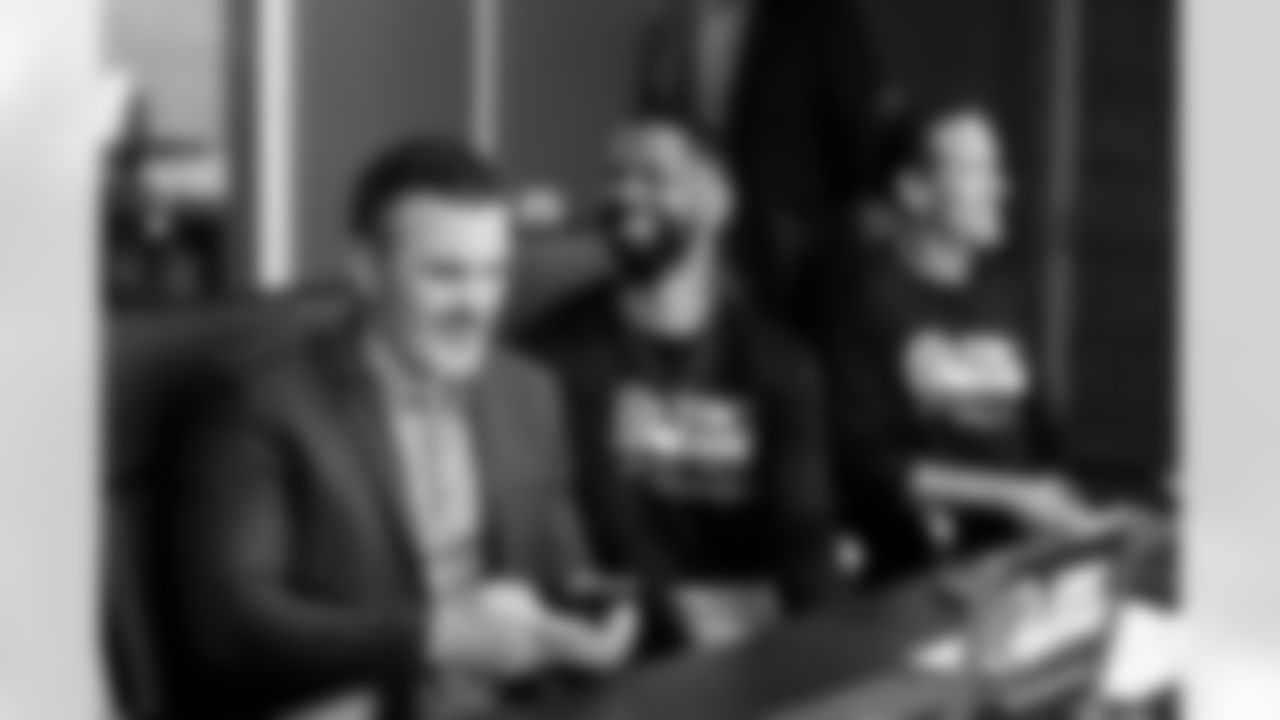 Executive Vice President of Football Operations and General Manager Andrew Berry in the draft room at CrossCountry Mortgage Campus during night two of the 2025 NFL Draft on April 25, 2025.